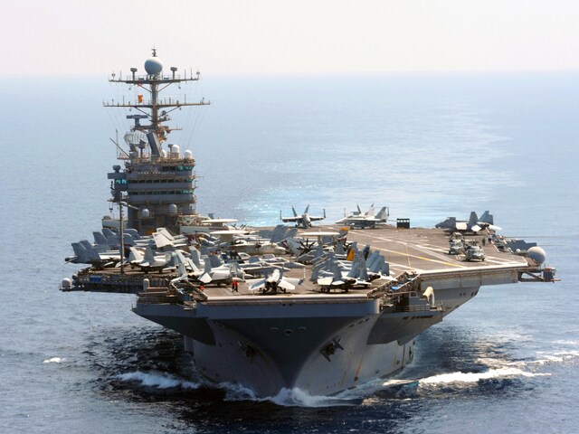 Know the power of 1 lakh ton Mahabali, 90 fighter jets, USS Abraham Lincoln in the sea