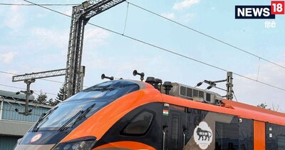 Vande Bharat Sleeper Train: वंदे भारत स्‍लीपर ट्रेन मैक्सिमम 180 किलोमीटर प्रति घंटे की रफ्तार से पटरियों पर फर्राटा भर सकती है. (फोटो: PTI)   