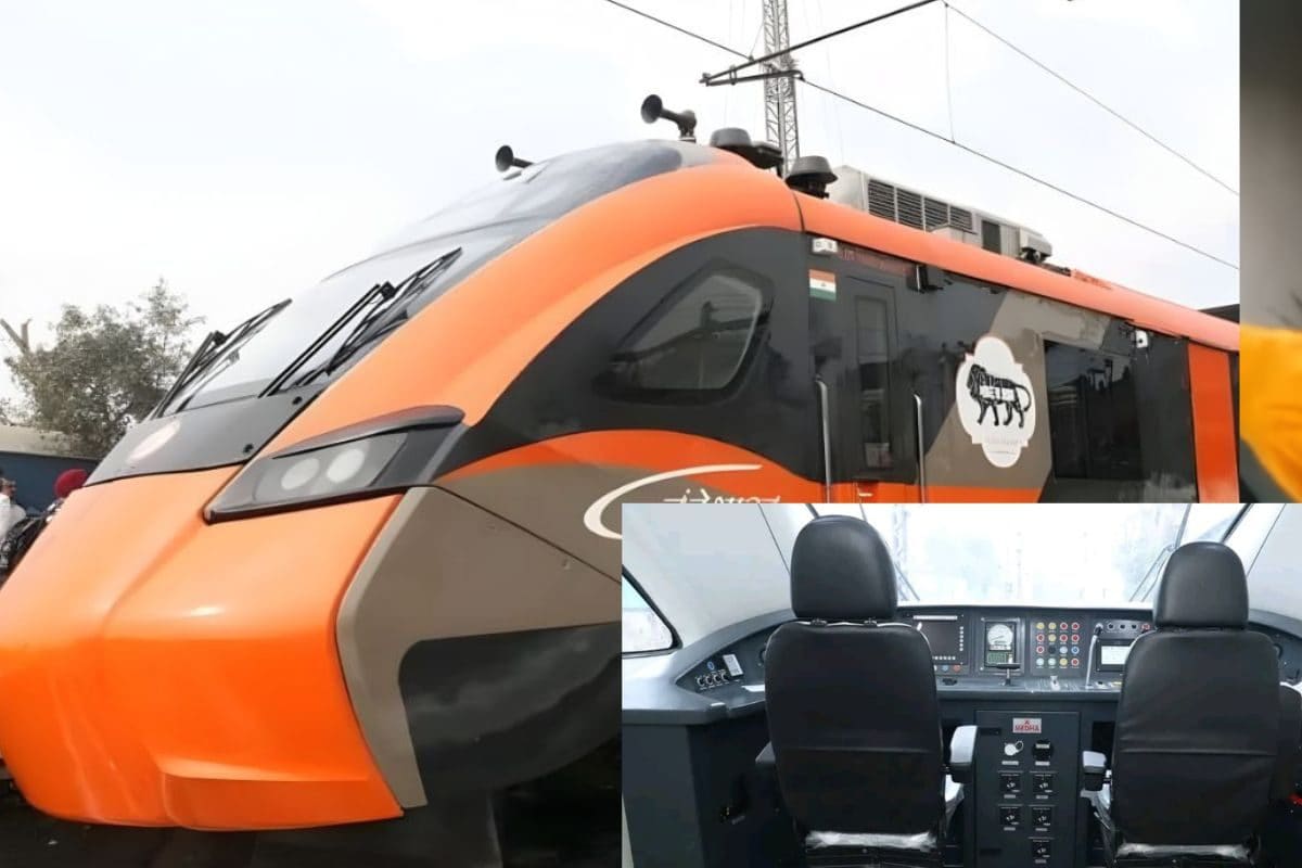 वंदेभारत स्‍लीपर के ड्राइवर को टायलेट के लिए नहीं करना होगा स्‍टेशन का इंतजार पहली बार नए तरह से डिजाइन हुआ इंजन