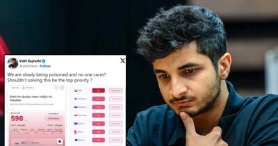 चेस प्‍लेयर ने अपनी नाराजगी जाहिर की. 