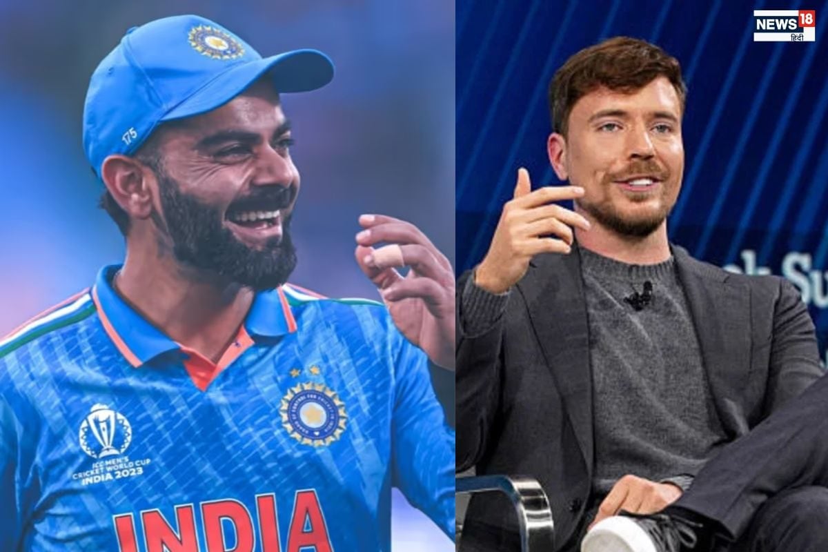 कोहली के पीछे पड़ा दुनिया का सबसे बड़ा यूट्यूबर, Mr Beast के साथ दिखेंगे विराट?