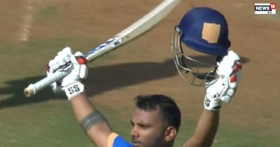 विष्णु विनोद ने खेली 162 रन की तूफानी पारी.