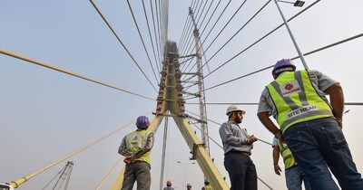 दिल्ली के सिग्नेचर ब्रिज की हालत पर सवाल. (फाइल फोटो)