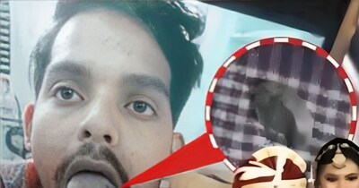 पत्नी ने पति की जीभ काटी.