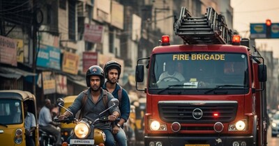 Speeding Fire Brigade Kills One, Injures Another in Pune Accident