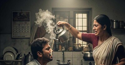 Wife Throws Boiling Tea on Husband's Face in Pune; Married Just a Year