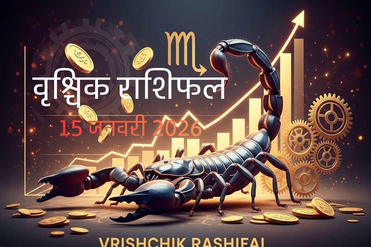 Vrishchik Rashifal 15 January: सफलता और लाभ के संकेत व्यापार में होगी तरक्की! जानिए राशिफल