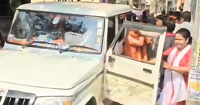 बोकारो में साधुओं की पिटाई.