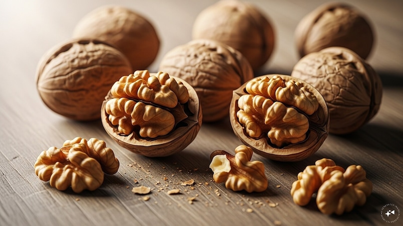   Walnuts: High in omega-3 fatty acids and antioxidants, walnuts support heart and brain health. Eating them regularly reduces cholesterol, fights inflammation, and contributes to longer, healthier lives.
