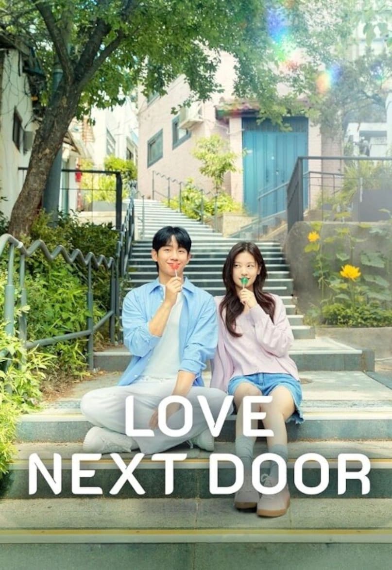 Love Next Door: A woman returns to Korea to restart her life and meets her mother's friend's son, a successful architect with whom she had a somewhat awkward childhood. It's a classic friends-to-lovers story, with neighborhood sweetness, family secrets and fun interactions. Love Next Door: A woman returns to Korea to restart her life and meets her mother's friend's son, a successful architect with whom she had a somewhat awkward childhood. It's a classic friends-to-lovers story, with neighborhood sweetness, family secrets and fun interactions.