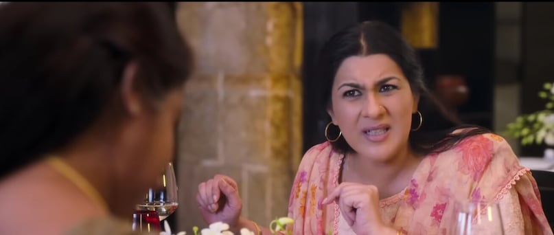 After a long hiatus, the actress made her television debut in a popular negative role as Nitya Nanda in family drama, Kkavyanjali. She also returned to films as a strong character actor, often playing bold, villainous, or layered roles – notably in Kalyug, 2 States, and Badla. (Image: YouTube/Screengrab)