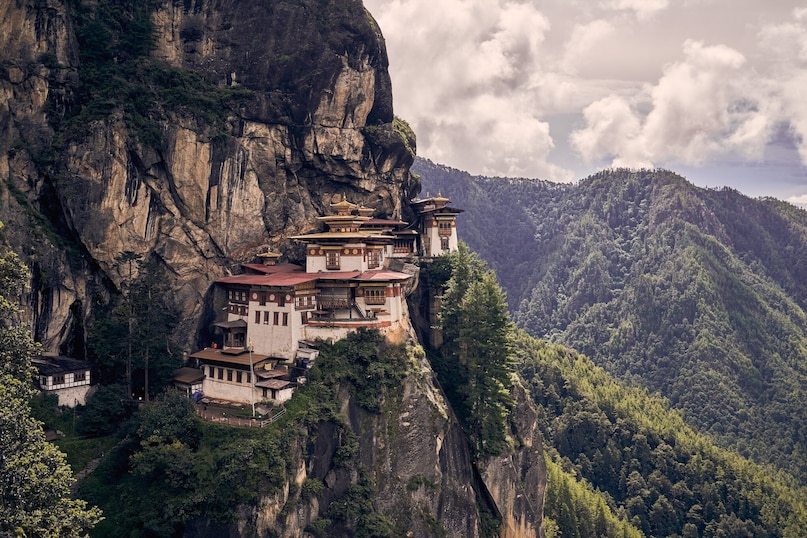 Bhutan: Known as the "Land of Happiness," this Himalayan kingdom offers breathtaking monasteries and pristine mountain air. Indians only need a Voter ID or Passport to enter. Explore the iconic Tiger’s Nest monastery perched precariously on a misty cliffside.