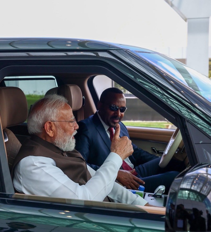 After Jordan, Abiy Ahmed, a Nobel Peace Prize laureate, personally welcomed Prime Minister Narendra Modi at Addis Ababa airport later the same day. Ahmed then drove Modi to his hotel, making an unscheduled stop en route at the Science Museum and Friendship Park, highlighting the warm and personal nature of the engagement.