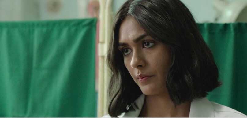 Toofan (2021): As Dr. Ananya Prabhu, Mrunal serves as the moral compass and driving force behind a boxer's redemption. Her chemistry with Farhan Akhtar was highly praised, and she brought a sense of modern independence and warmth to this sports drama.