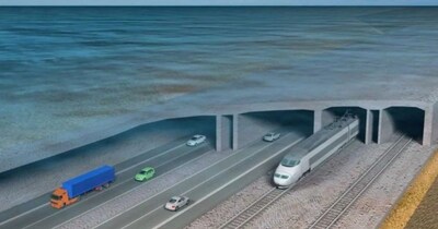 भारत में पहली बार पानी के नीचे रेल-रोड टनल बनाने की मंजूरी मिल गई है.