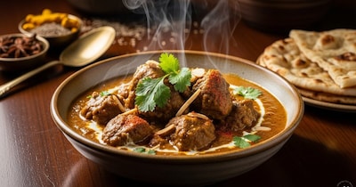 मटन कोरमा के लिए आवश्यक सामग्री :- मटन: 500 ग्राम (हड्डी सहित), प्याज़: 3 मीडियम (लंबे टुकड़ों में कटे और सुनहरे तले हुए - 'बरिस्ता'), दही: 1 कप (अच्छी तरह फेंटा हुआ), अदरक-लहसुन का पेस्ट: 2 बड़े चम्मच, तेल/घी: 1/2 कप (घी का स्वाद ज़्यादा अच्छा लगता है), लिफ़्ट मसाला: तेज़ पत्ता, बड़ी इलायची, छोटी इलायची (4-5), लौंग, दालचीनी, पिसे मसाले: धनिया पाउडर (2 छोटे चम्मच), लाल मिर्च पाउडर (1 छोटा चम्मच), कश्मीरी लाल मिर्च (1/2 छोटा चम्मच), हल्दी (चुटकी भर), गरम मसाला, स्पेशल पेस्ट: 10-12 बादाम और काजू का पेस्ट, और खुशबू के लिए: केवड़ा जल.