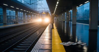 ट्रेन प्लेटफॉर्म पर क्यों होती हैं पीली लाइनें?