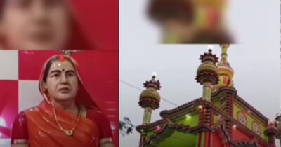 पत्नी के याद में पति ने बनाया 65 लाख का मंदिर(फोटो:Instagram- @pulseindia.in)