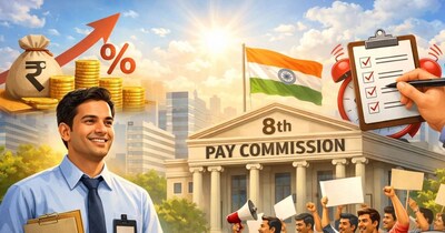 8वें वेतन आयोग की सिफारिशों में देरी संभव.(Image:AI)