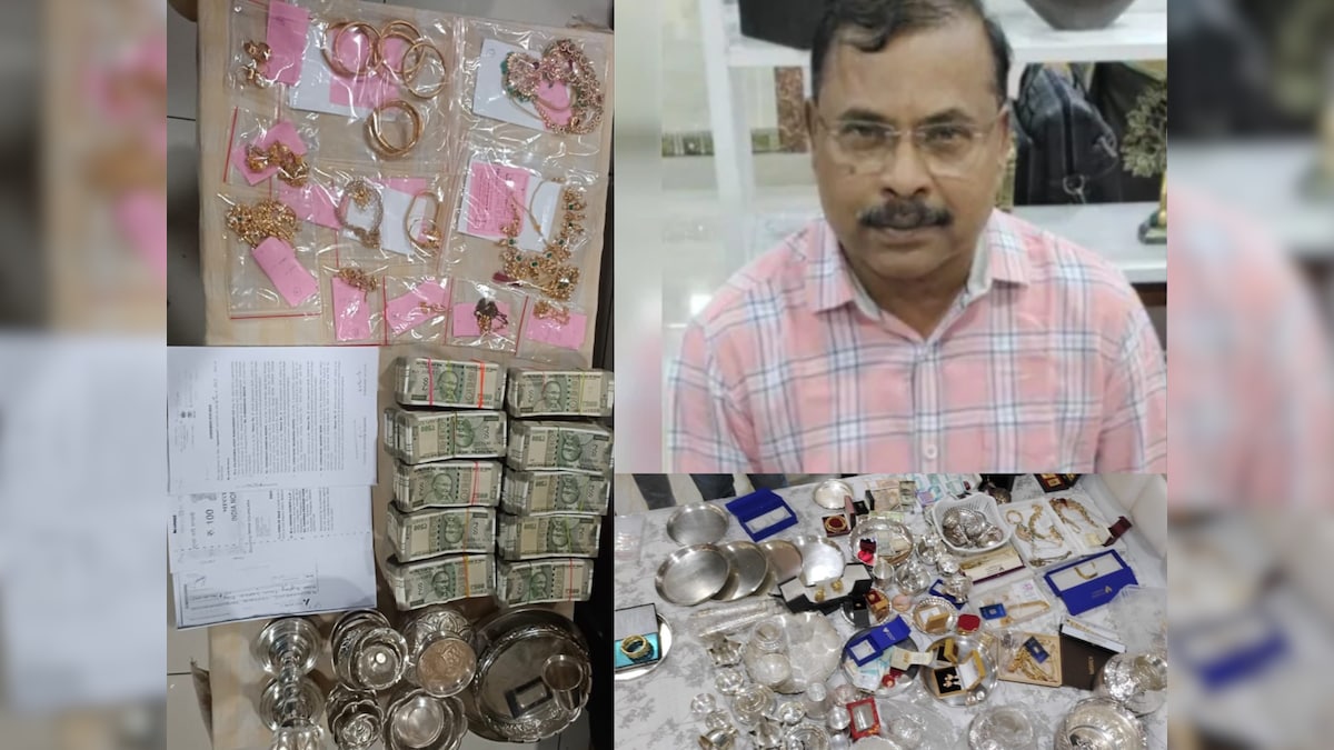 '61 लाख कैश, 2.5 KG सोना, मकान, प्लॉट, फ्लैट और बैंक लॉकर…', 35 साल नौकरी में सरकारी बाबू कूट डाले 30 करोड़