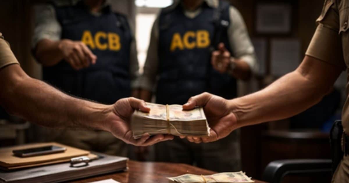चेन स्नैचर से 'सेटिंग' कर रहे थे इंस्पेक्टर और दरोगा, 3 लाख की घूस लेते ACB ने रंगे हाथों दबोचा