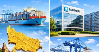 ए.पी. मोलर माएर्स्क कंपनी यूपी में बड़ा निवेश करने जा रही है. (Image:AI)