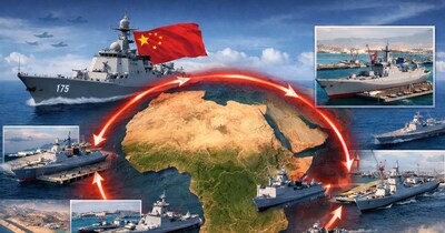 अफ्रीका के 78 बंदरगाहों पर चीन का कब्जा, हिंद महासागर में बढ़ा रहा सैन्य ताकत. (AI Photo)