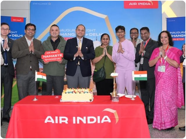 6 साल बाद फिर जुड़े शंघाई-दिल्ली, एअर इंडिया ने चीन के लिए शुरू की सीधी उड़ान