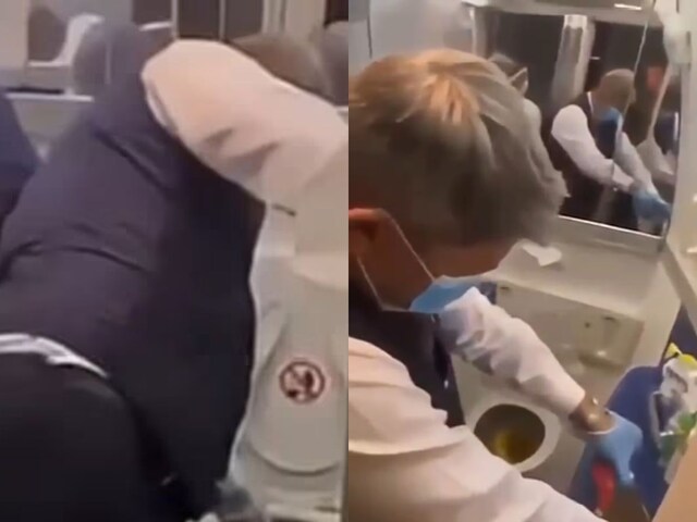 उड़ रहे विमान के सारे टॉयलेट टूटे, क्रू मेंबर्स को हाथ से उठानी पड़ी पॉटी!