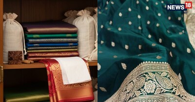 अगर इन्हें सही से न रखा जाए, तो जरी काली पड़ने लगती है, रेशम कमजोर होकर फटने लगता है.