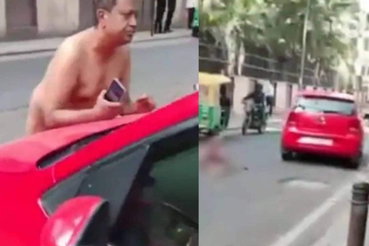 रईसों के क्लब में घुसने की जिद गार्ड ने रोका तो बीच सड़क पर उतारे कपड़े बेंगलुरु में जबर्दस्‍त ड्रामा