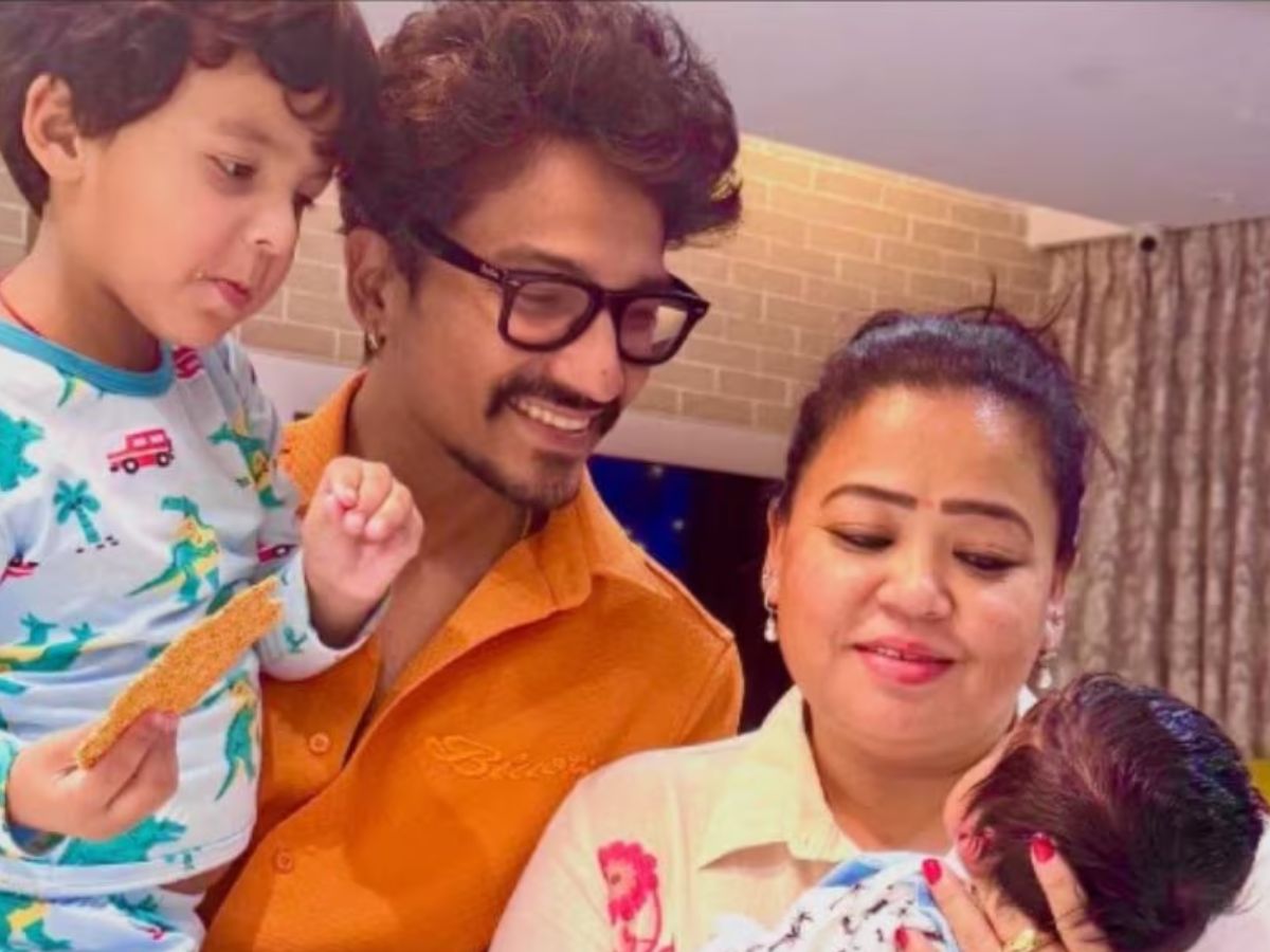 Bharti Singh's son Kaju turns 2 months old, shows first glimpse, 'He is exactly like a ball'