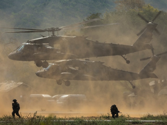'UH-60 Black Hawk' is the four-bladed behemoth of the US Army.