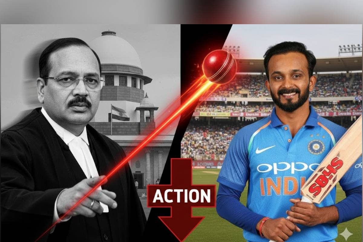 बल्ला पकड़ना नहीं आता-बन गए क्रिकेट के आका: CJI सूर्यकांत ने MCA अफसरों को धोया, केदार जाधव की याचिका पर एक्‍शन