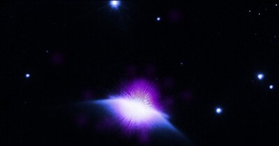 NASA का बड़ा खुलासा: युवा तारे से निकल रही हैं डरावनी लहरें. (Credit: X-ray: NASA/CXC/John Hopkins Univ./C.M. Lisse et al.; Infrared: NASA/ESA/STIS; Image Processing: NASA/CXC/SAO/N. Wolk)