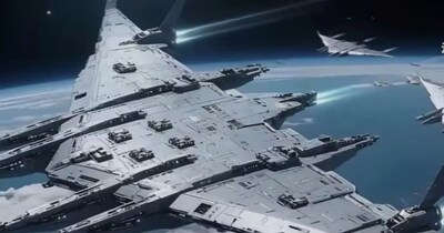 चीन का 1.20 लाख टन वजनी 'लुआननियाओ' रोबोटिक जेट्स के साथ मचाएगा गदर! (Photo : Chinese Army/YouTube)