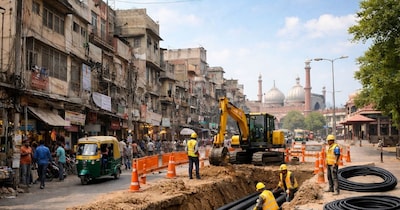 चांदनी चौक से लेकर जनकपुरी तक बदलेगी तस्वीर, दिल्ली में बिजली लाइनों को अंडरग्राउंड करने की तैयारी. (AI Photo)