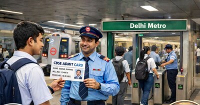 सीबीएसई एग्जाम के लिए डीएमआरसी का स्पेशल प्लान आउट. (AI से बनाई सांकेतिक तस्वीर)