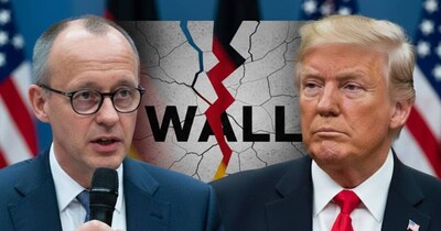 डोनाल्‍ड ट्रंप की उग्र नीतियों पर मर्ज ने तीखी टिप्‍पणी की. (AI Image)