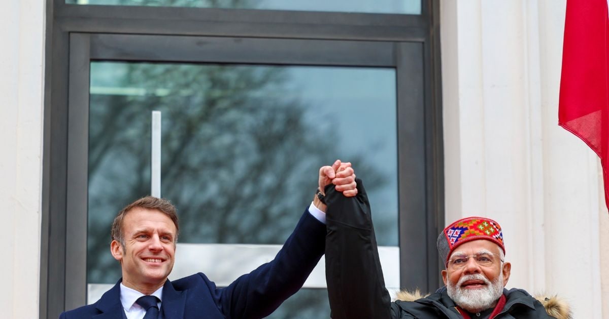 'भारत में आपका स्वागत है', फ्रांसीसी राष्ट्रपति इमैनुएल मैक्रों के भारत दौरे पर बोले PM मोदी