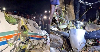 रांची से उड़ा चार्टर एयर एंबुलेंस चतरा में क्रैश