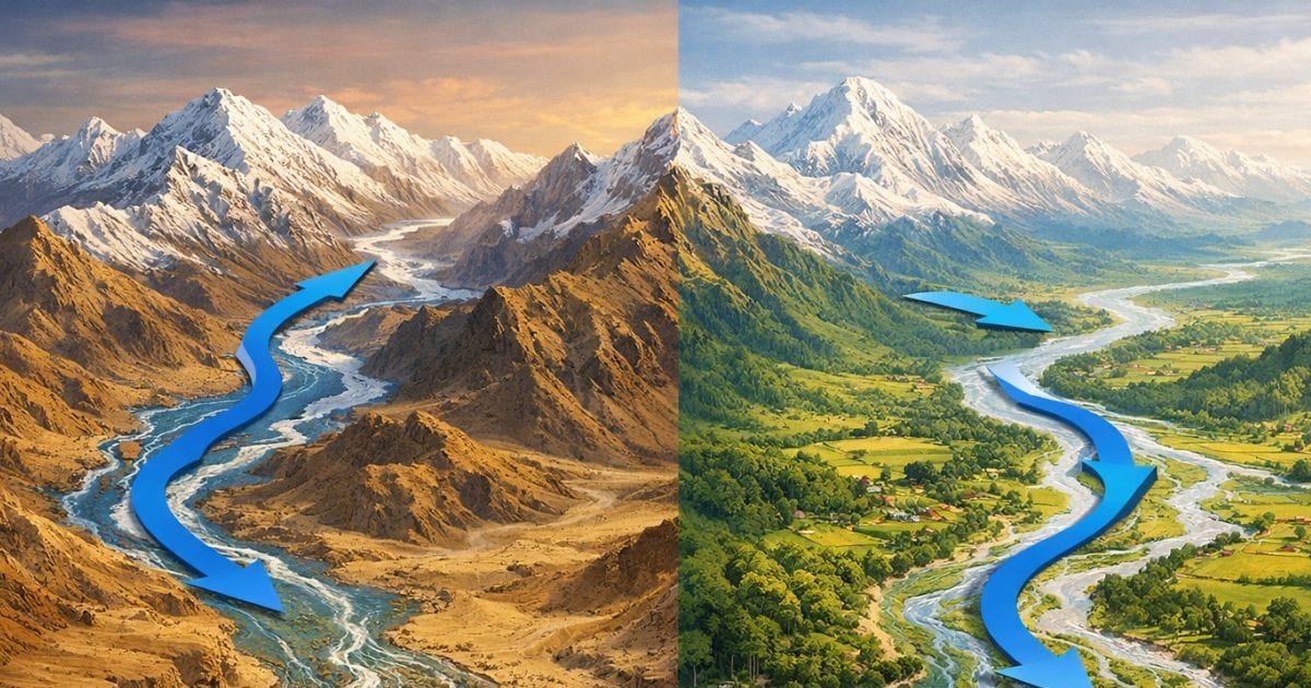 सूख रही है गंगा और लबालब हो रही सिंधु: डराने वाली रिसर्च आई सामने, भारत की वाटर सिक्योरिटी के लिए बड़ा खतरा