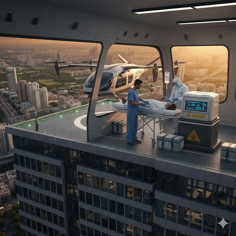 कब शुरू हो सकती है टैक्सी सेवा- प्रस्ताव में कहा गया है कि सबसे पहले पायलट प्रोजेक्ट के रूप में इसे शुरू करेंगे और छोटे काम किए जाएंगे जैसे मेडिकल इमरजेंसी, ऑर्गन ट्रांसपोर्ट, दवाई पहुंचाना आदि. एक बार सफल होने के बाद फिर इसे आम लोगों के लिए पैसेंजर सर्विस के रूप में चलाया जाएगा. रिपोर्ट कहती है कि एक साल में टैक्सी सेवा शुरू करने और यात्रियों के लिए 2-3 साल में टेस्ट फ्लाइट शुरू हो सकती है.