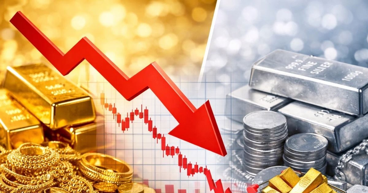 चांदी खरीदारों को बड़ी राहत, कीमतों में भारी गिरावट, सोना 1.50 लाख और चांदी 2.65 लाख पर