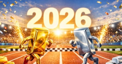 सोना और चांदी की होड़ में इस साल कौन आगे रहेगा. (Image:AI)