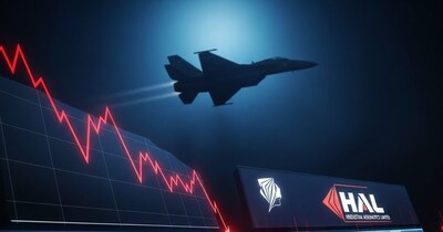 दो कारोबारी सत्रों से एचएएल के शेयरों में गिरावट जारी है. 