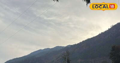 कुल्लू में आसमान में छाए रहे हल्के बादल