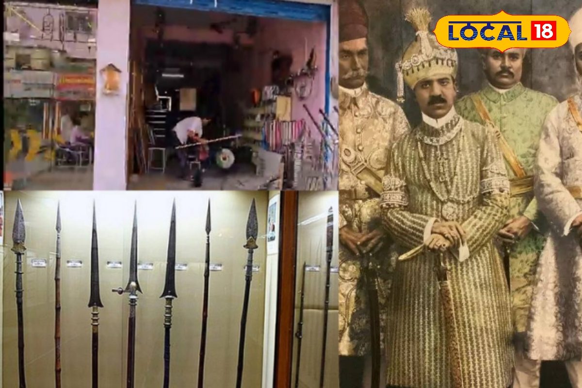 जहां गढ़ी जाती थीं निज़ाम की तलवारें वही शमशीर गंज अब बाजार बना - इतिहास की भट्टियां ठंडी देखें वीडियो