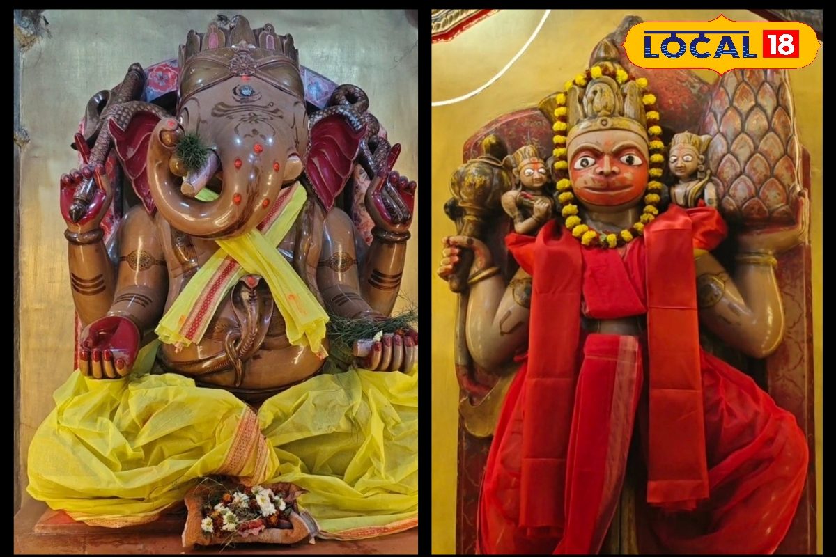 कभी लाल तो कभी पीली नजर आती हैं चम्पारण के इस मंदिर की मूर्तियां, पहर के अनुसार दिन भर बदलता है रंग