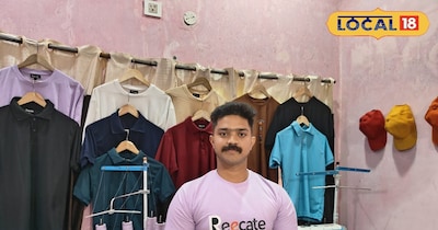 Left his corporate job and started a T-shirt business from home, earning lakhs e